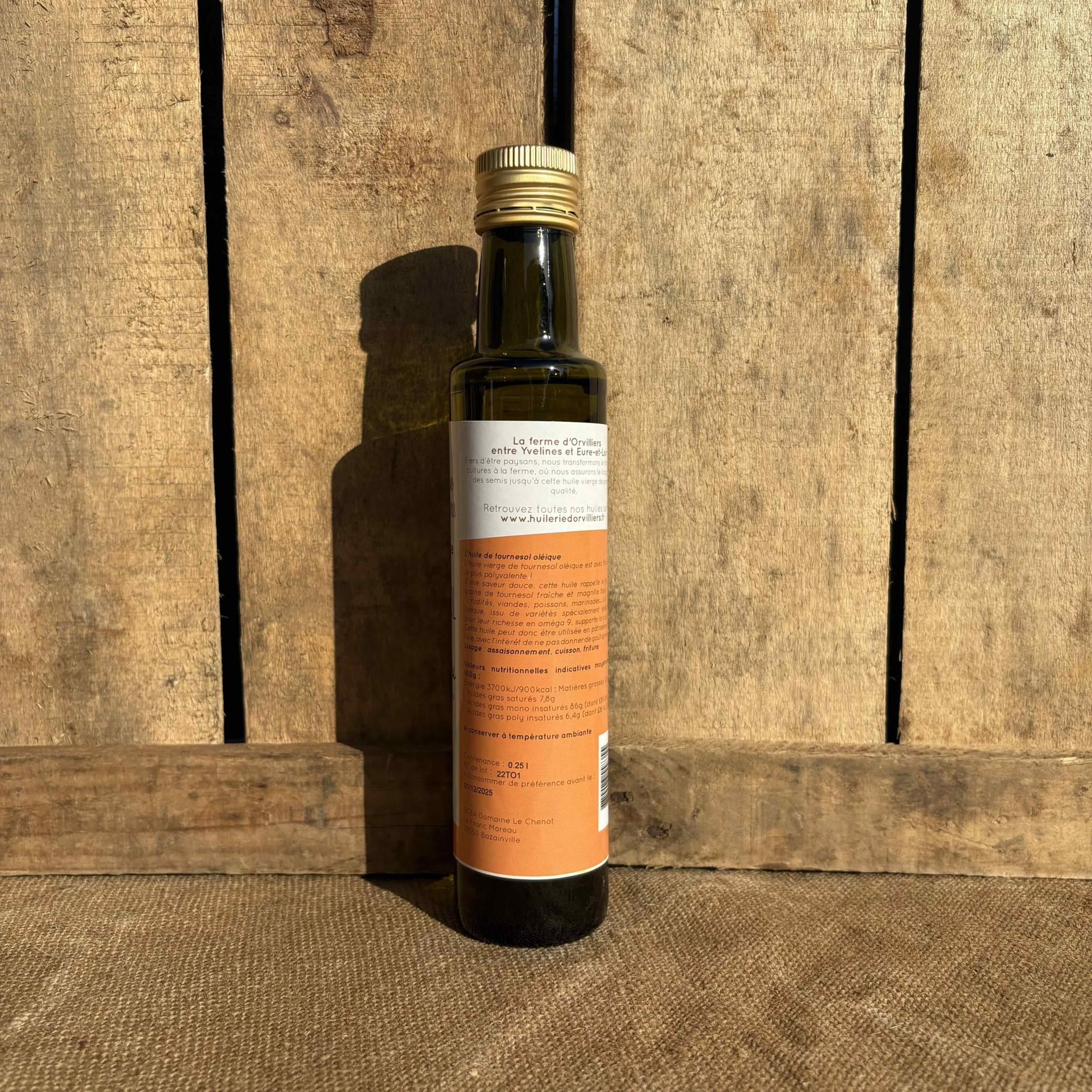 L'huile de tournesol - 25cl