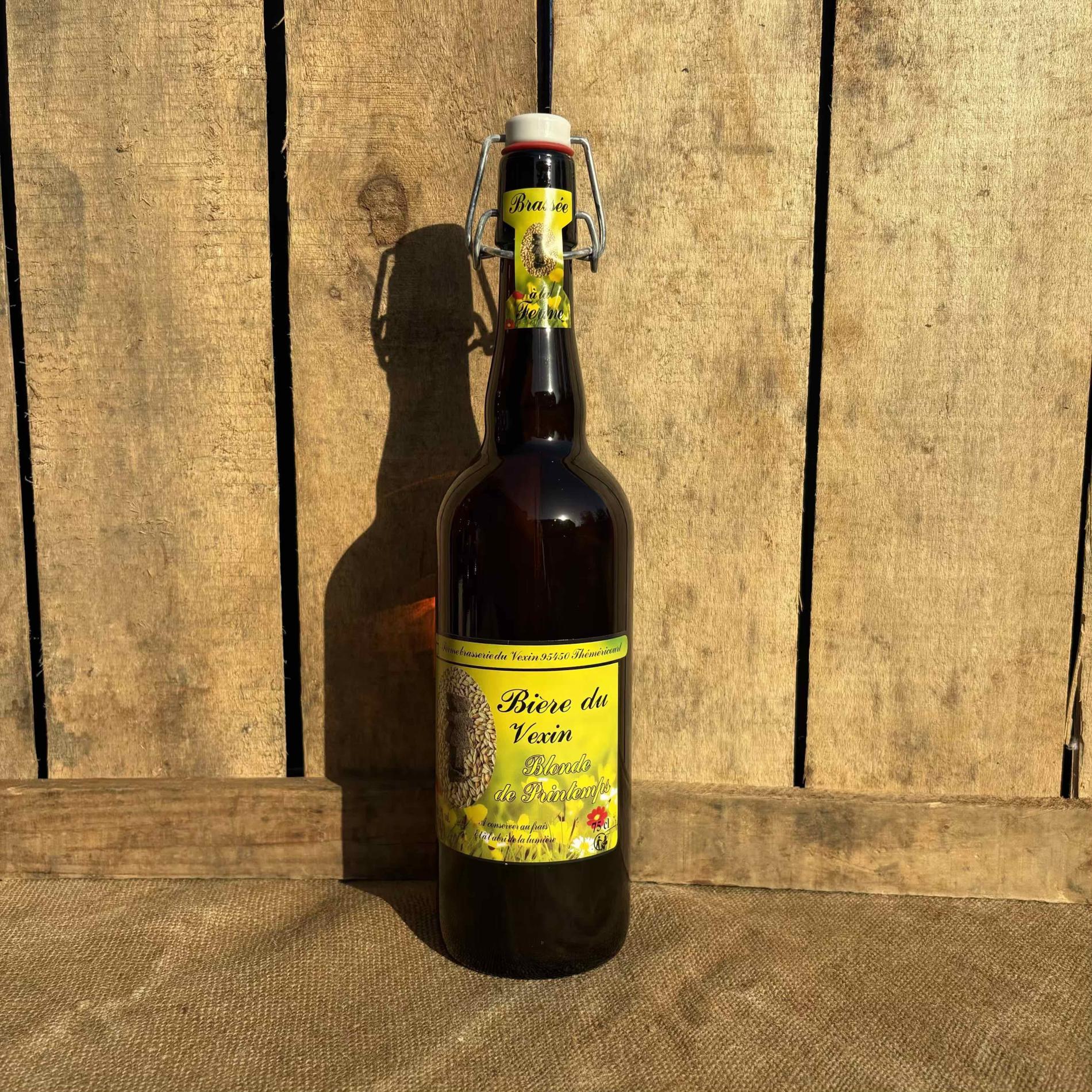 La bière blonde de printemps - 75cl
