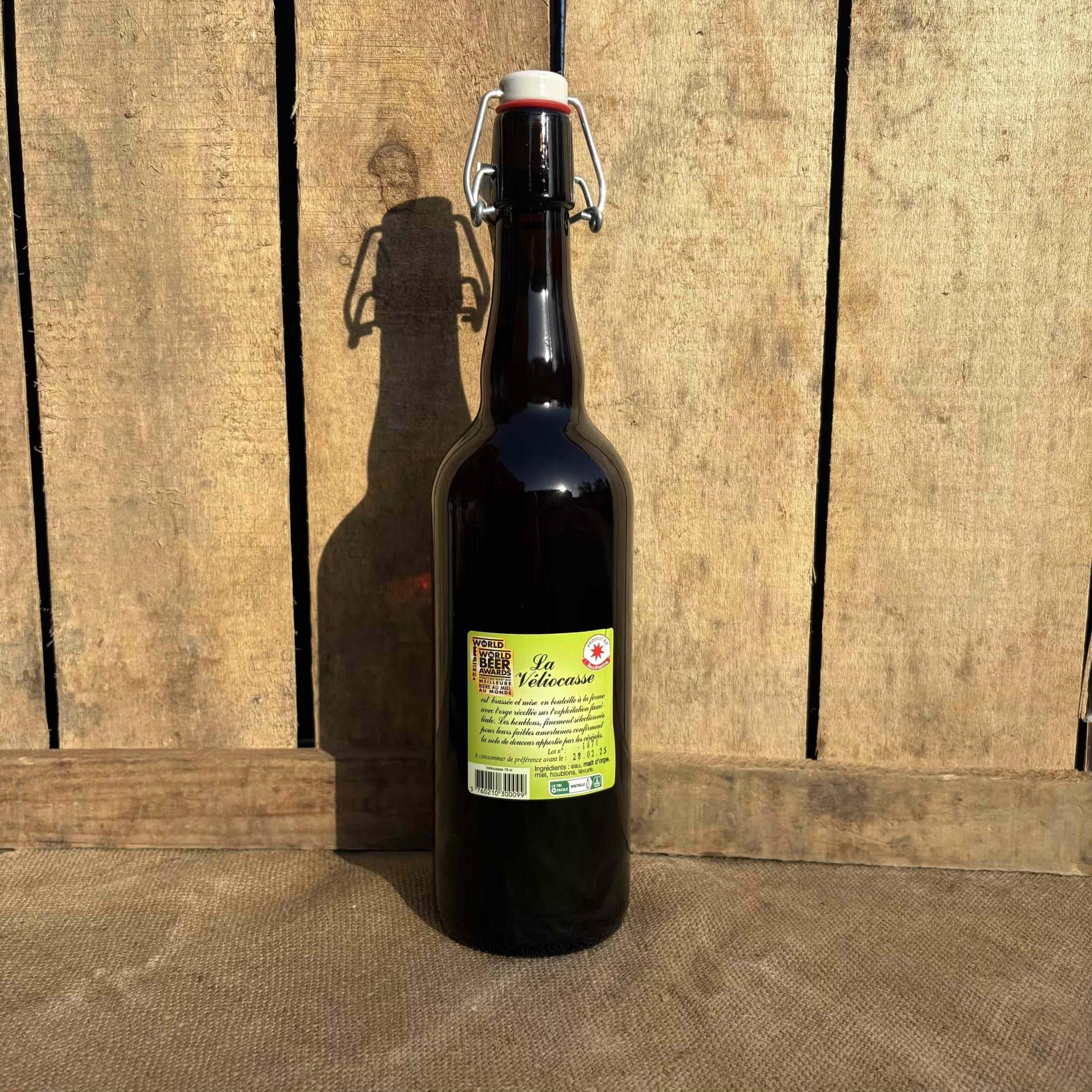 La bière véliocasse - 75cl