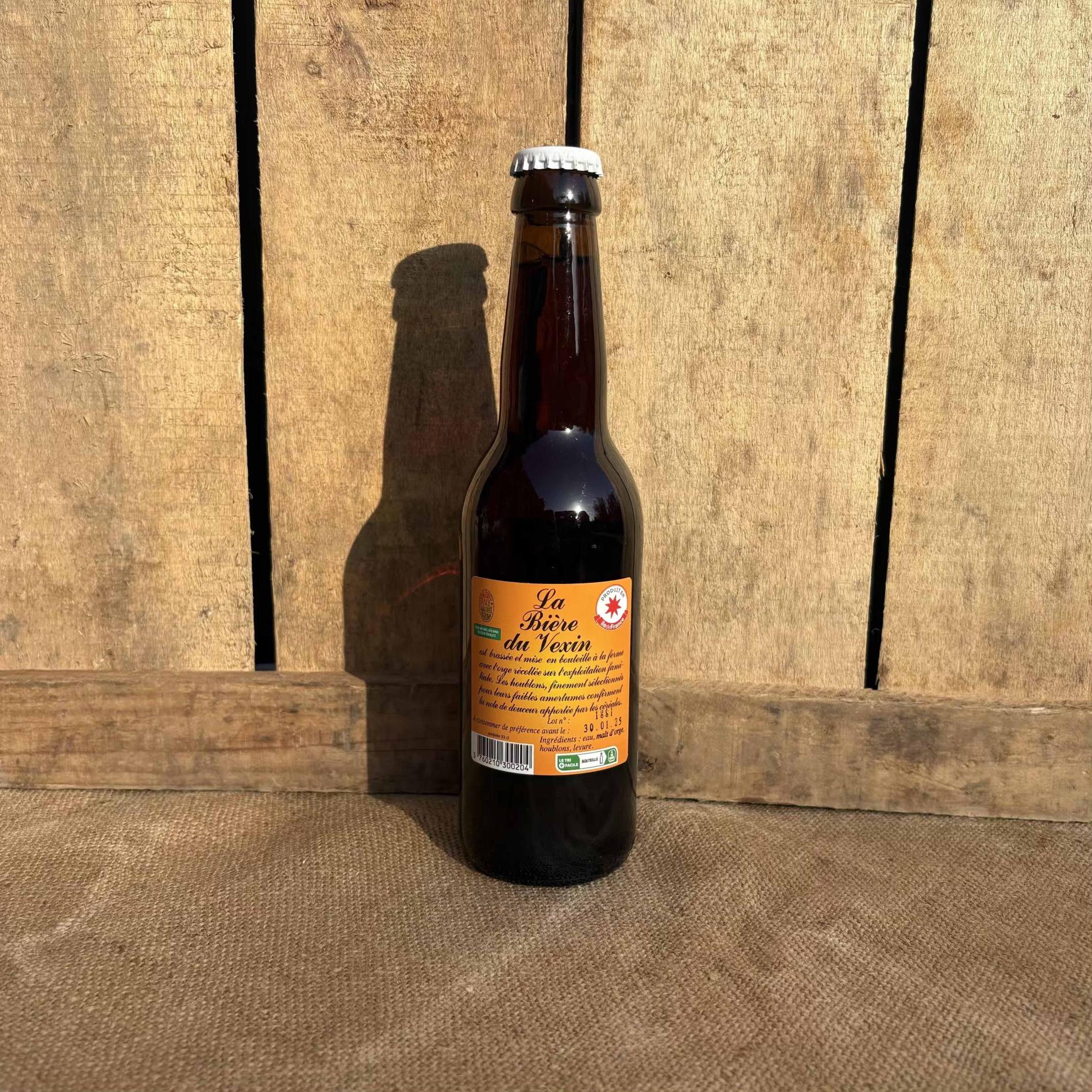 La bière ambrée - 33cl