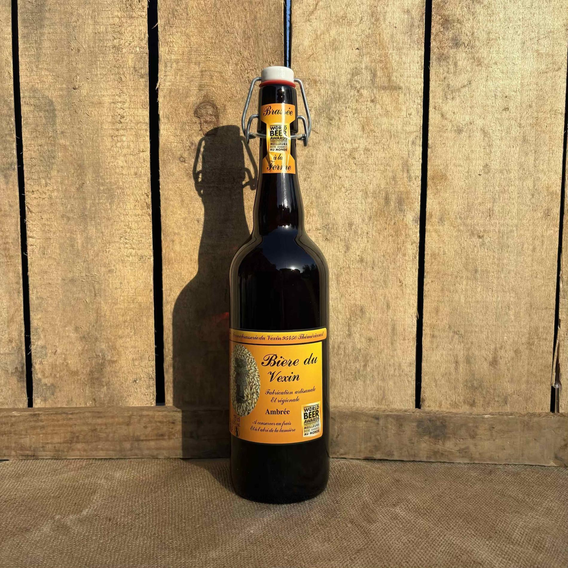 La bière ambrée - 75cl