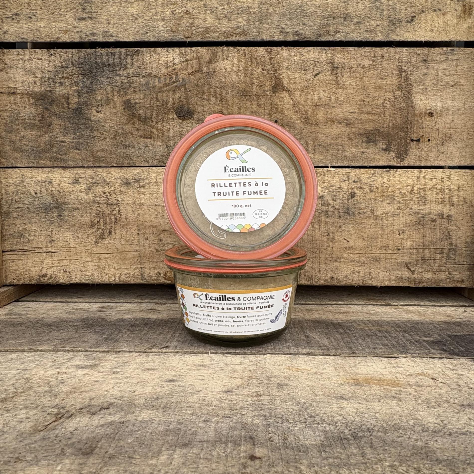 La rillette à la truite fumée